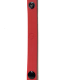 Boneyard Silicone Cock Strap - 3 Snap Ring - Red