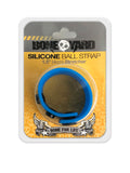 Boneyard 1.5in Silicone Ball Strap - 3 Snap - Grey