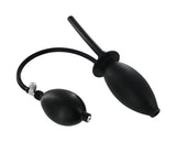 Inflatable Enema Plug Silicone Black