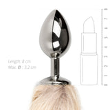 Fox Tail No. 2 Silver Plug