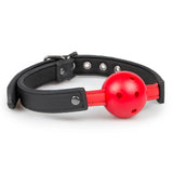 Ball Gag With PVC Ball Red