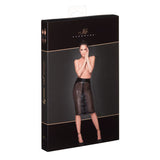 Ladies Lasercut Midi Skirt w Zipper