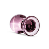 Glass Buttplug Pink