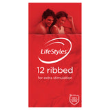 LifeStyles Ribbed Condoms 12