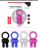 Power Clit Cockring Rabbit Pink