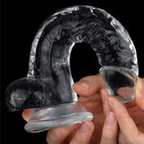 Clear Dildo 7.5in