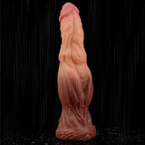 Dual layered Platinum Silicone Cock 9.5in