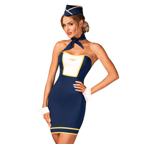 Stewardess 4 Pc Uniform
