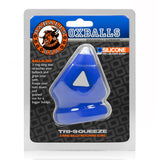 Tri Squeeze Cocksling Ballstretcher Cobalt Ice