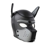 Puppy Play Mask Grey