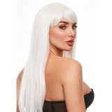Amber Wig Glow In The Dark White