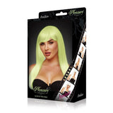 Amber Wig Glow In The Dark White