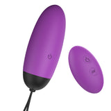 Ada Vibrating Egg w Remote Purple