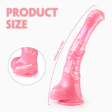 Duke Horse Dong w Balls Pink XXXL