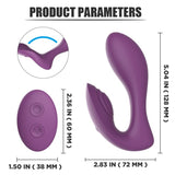 Orchid Vibrator w Remote Purple