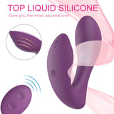 Orchid Vibrator w Remote Purple