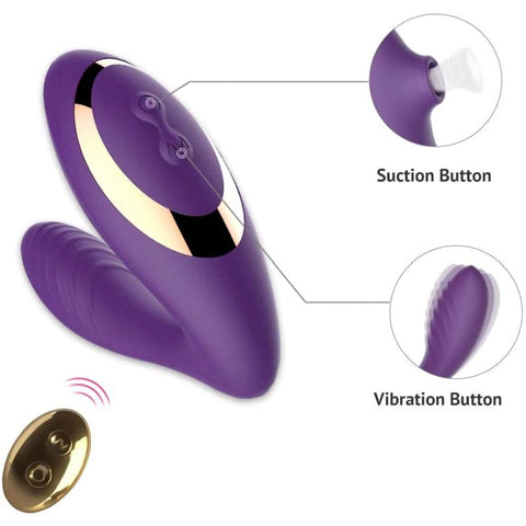 Carlota Air Wave G-Spot Stimulator Purple