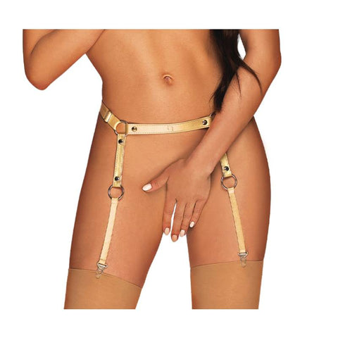 Garter Belt A764 Gold
