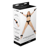 Whip Smart Diamond Bed Restraints Black
