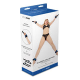 Whip Smart Diamond Bed Restraints Blue