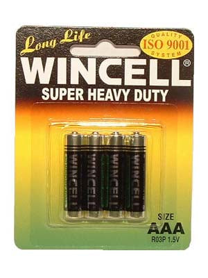 Wincell Aaa Super Heavy Duty Batteries