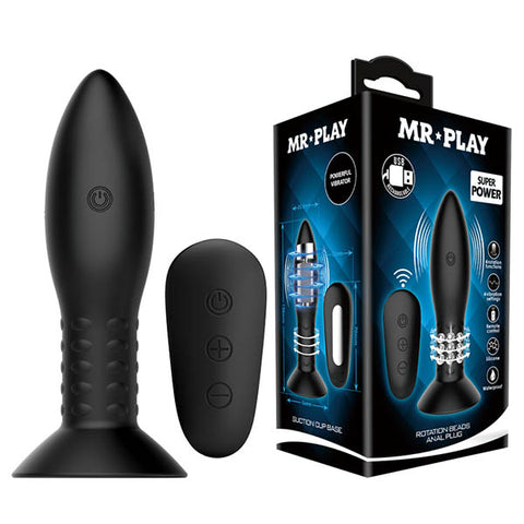 MR PLAY Rotation Beads Anal Plug