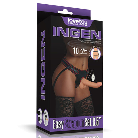 Ingen Vibrating Easy Strap-On Set